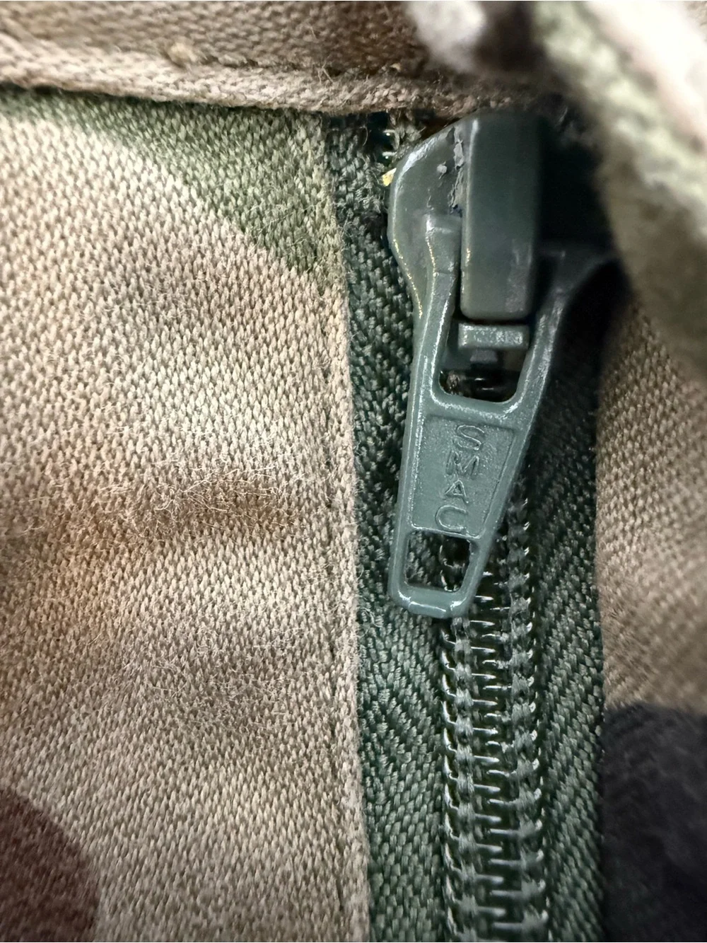 Vintage camo military